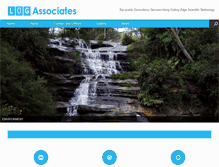 Tablet Screenshot of logassociates.com